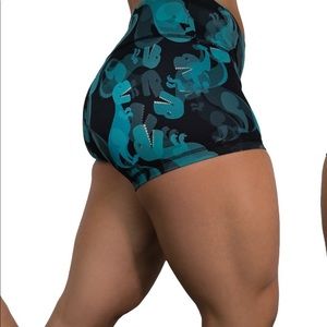 Dino-Might Shorts - Size Small